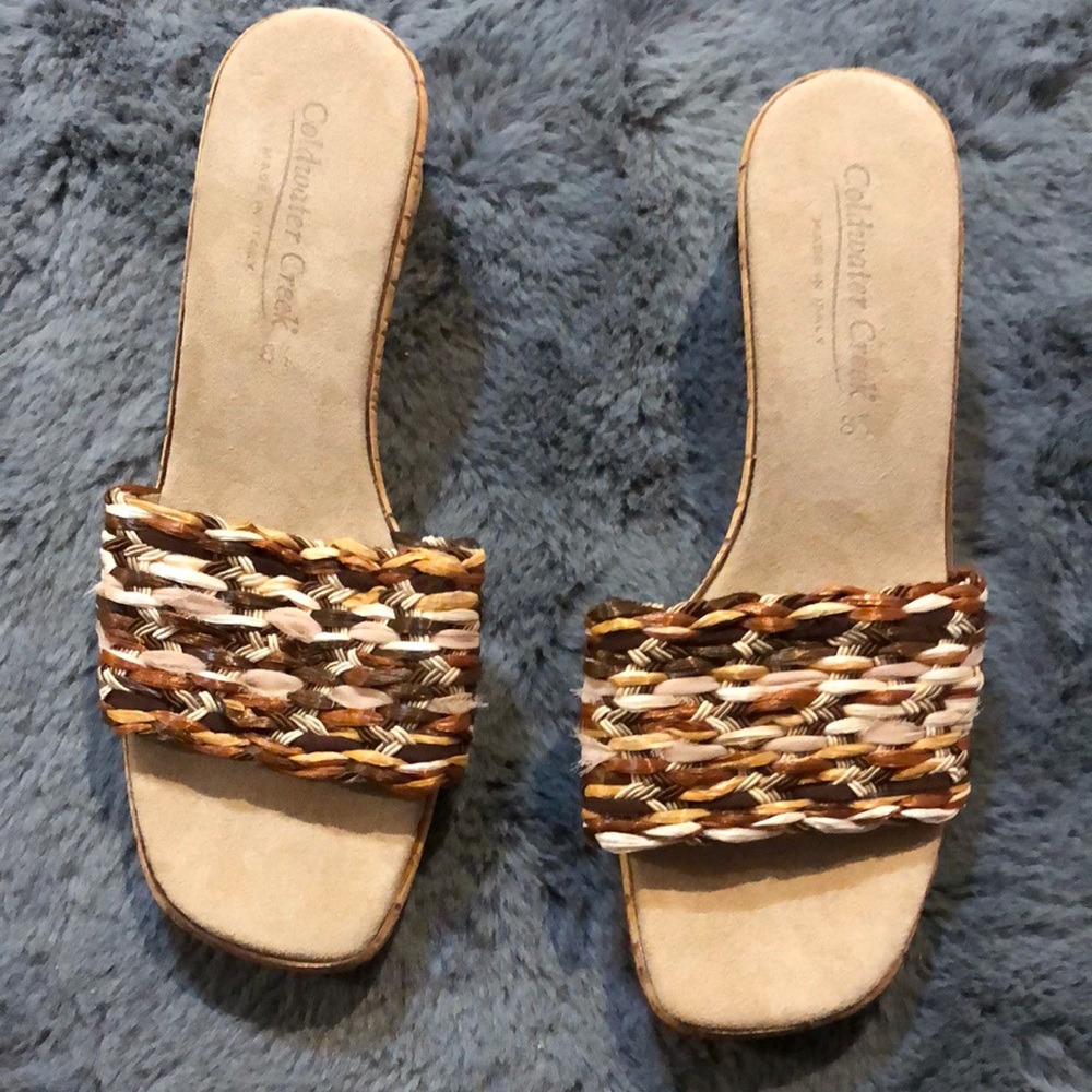 Coldwater Creek small wedges never worn Women’s size 8.5